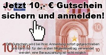 Jetzt Gutschein sichern und anmelden!